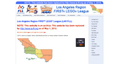 Desktop Screenshot of fll.larobotics.org