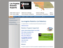 Tablet Screenshot of larobotics.org